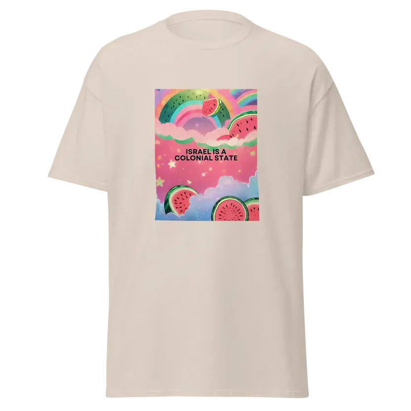 Israel is a colonial state t-shirt från RFA Apparel
