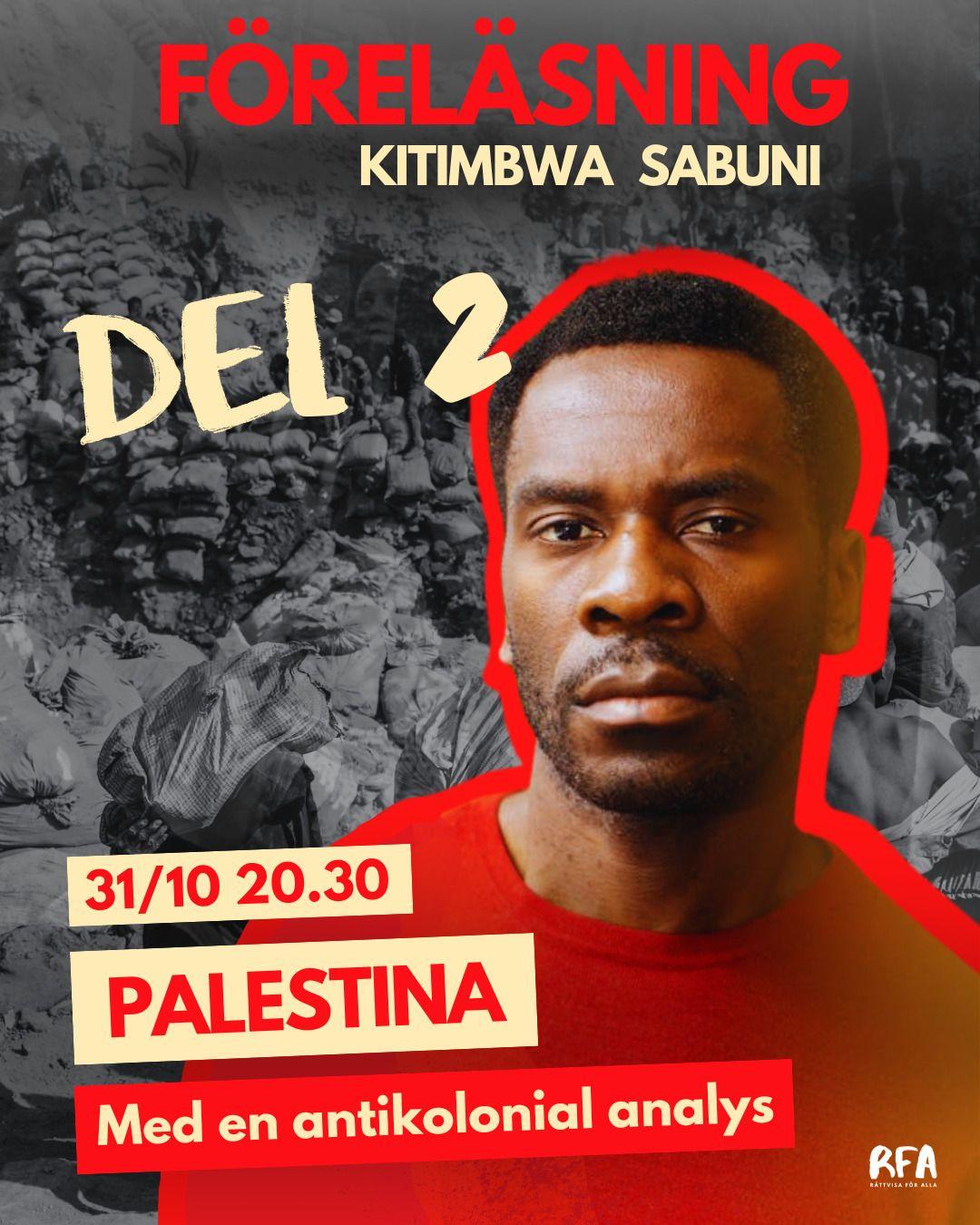 Föreläsning: postkolonialism med fokus på Palestina