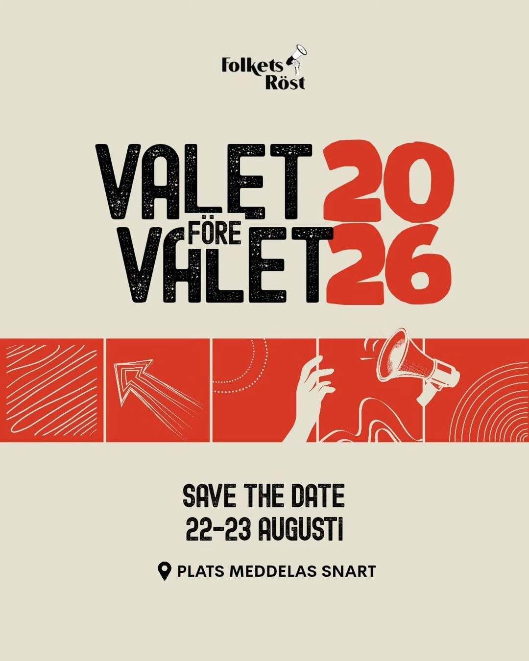 Valet före valet 2026