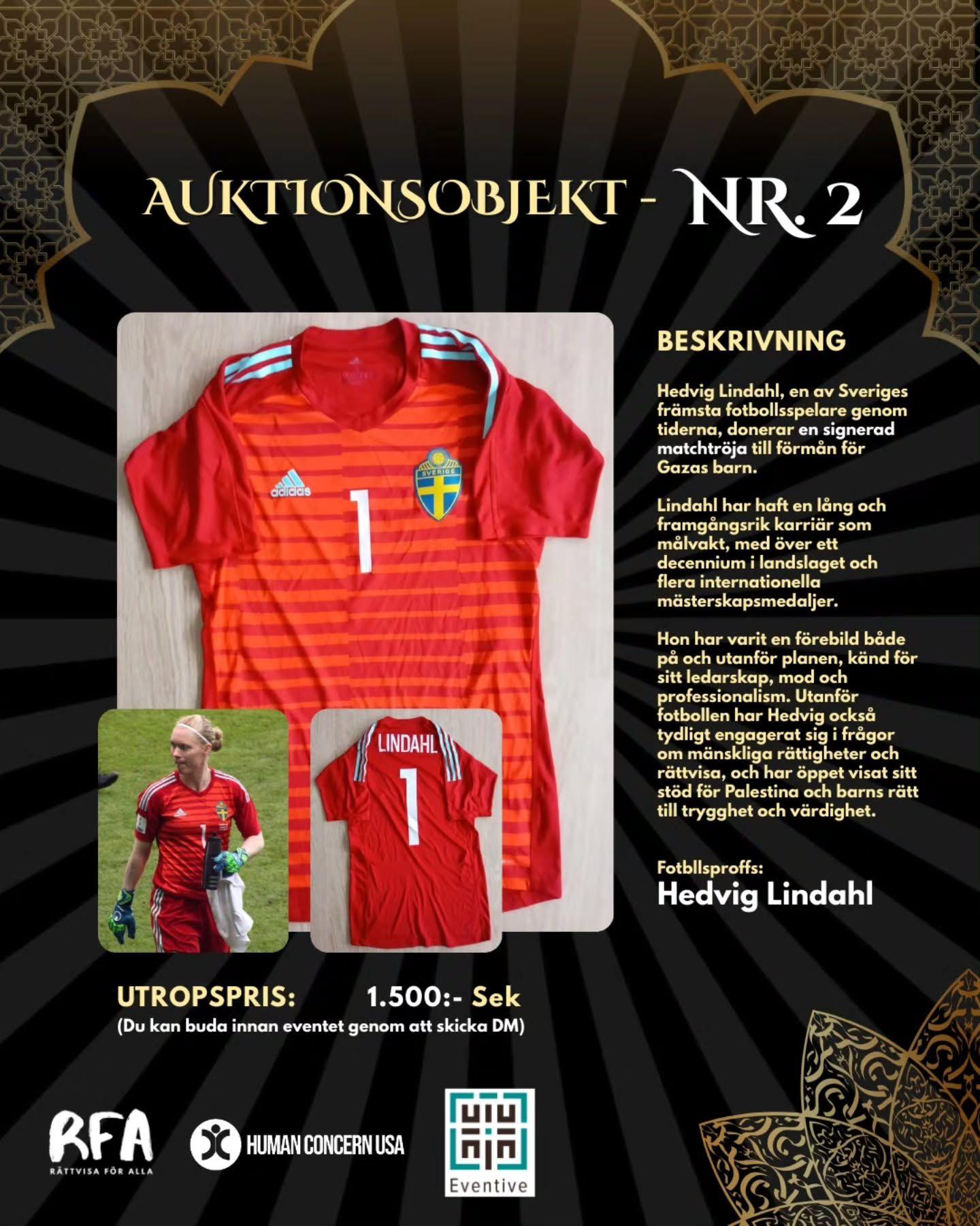 Signerad matchtröja