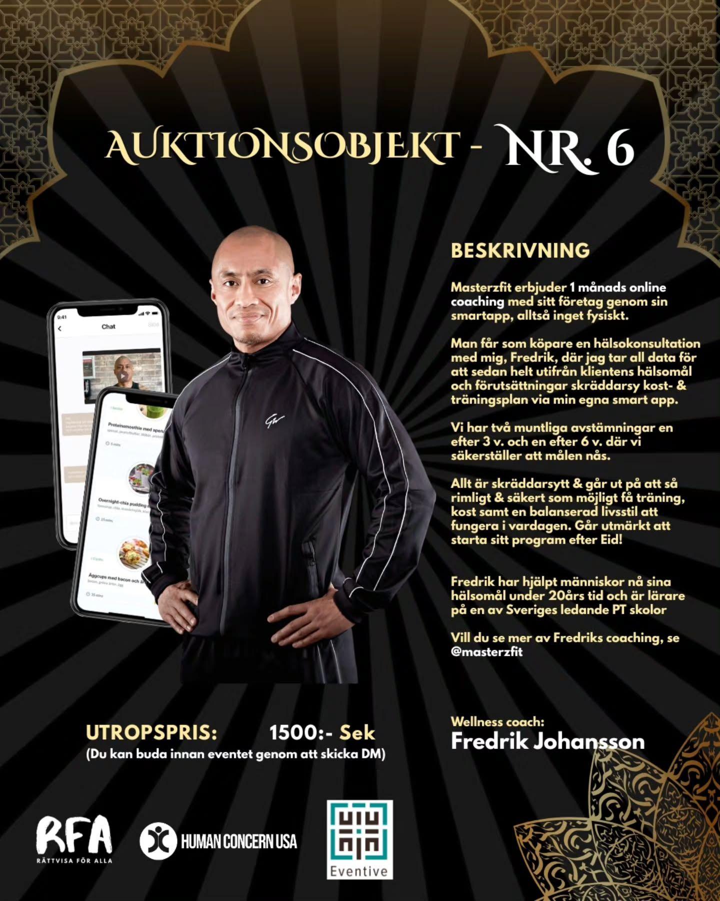 En månads onlinecoaching med Masterzfit