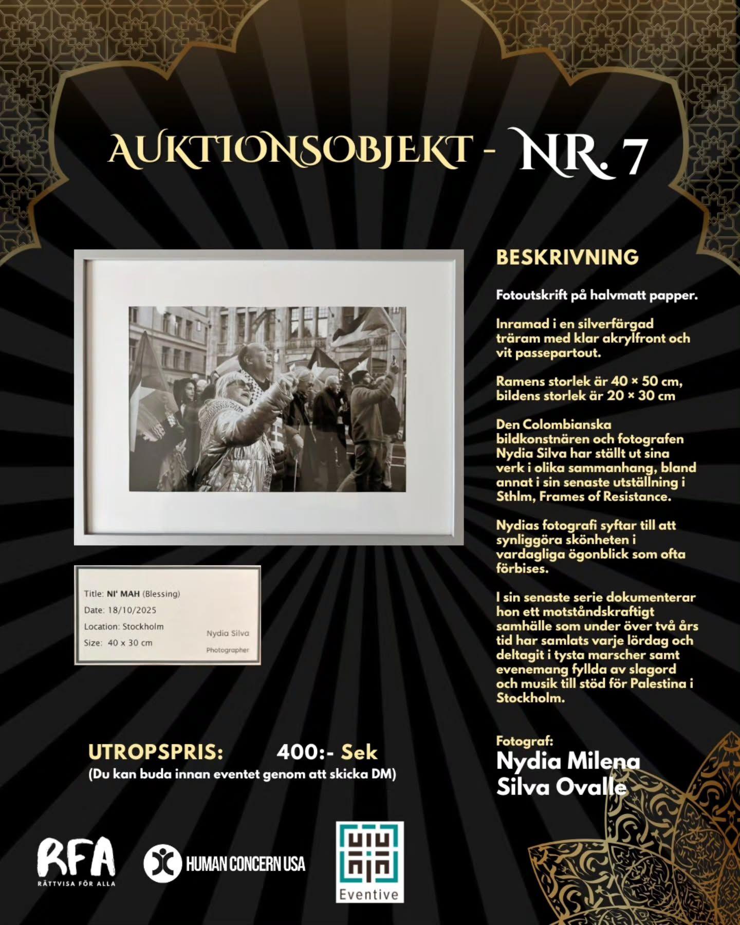 Fotokonst “Ni’ Mah (Blessing)”
